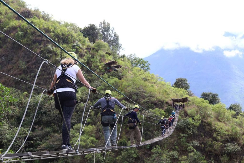 Inca Jungle Trek bridge