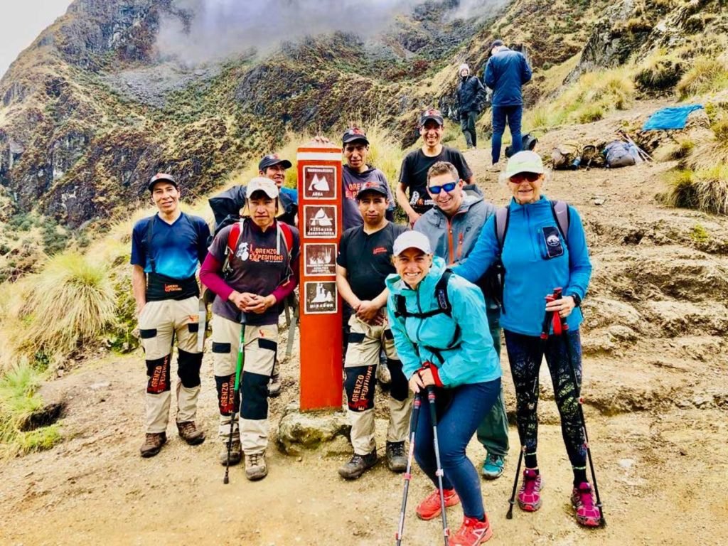 Inca trail porters