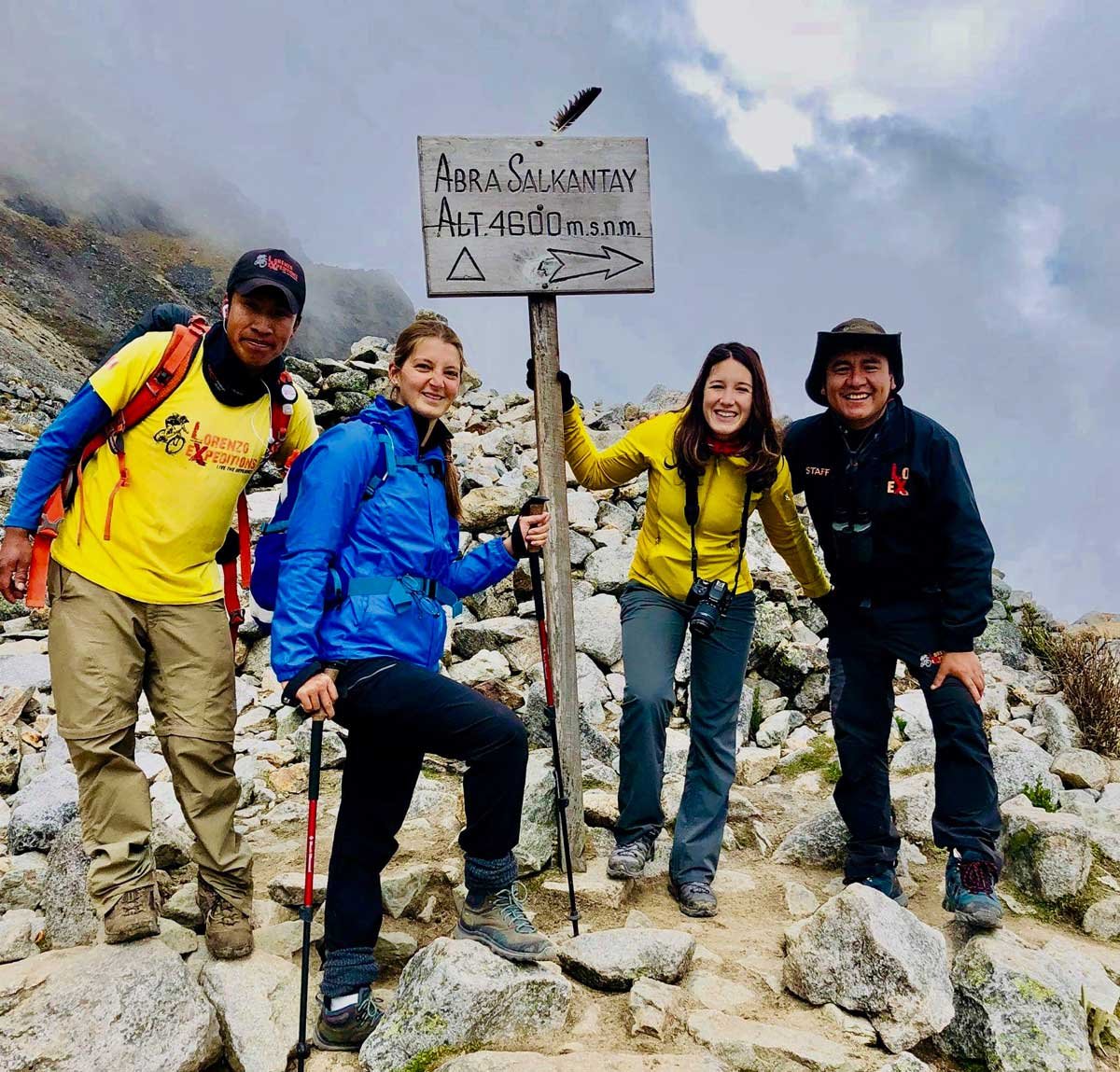 Trilha Salkantay para Machu Picchu 5 dias