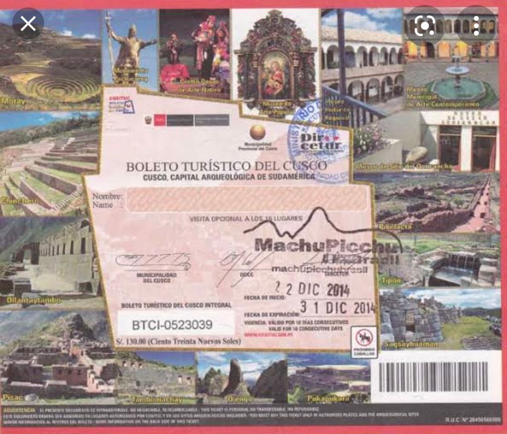 tourist ticket 