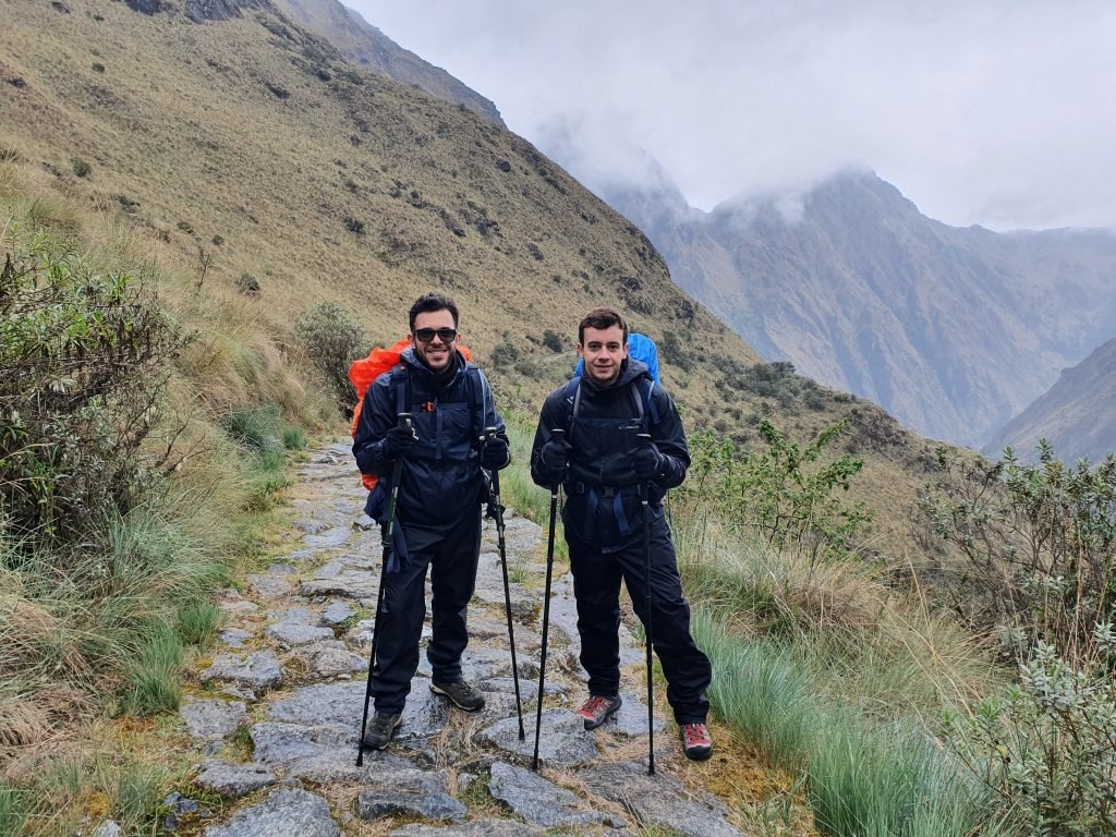 Inca Trail in rainy season