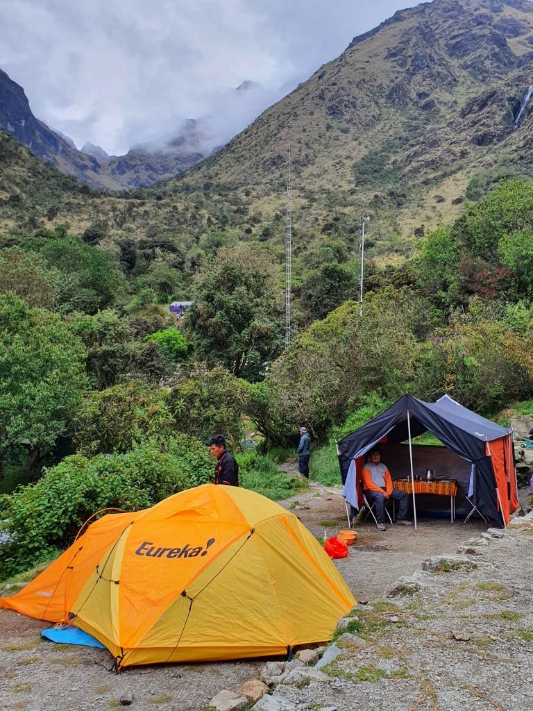 tents inca trail