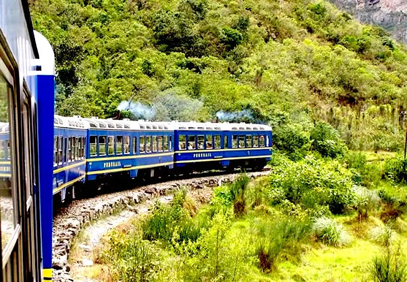 train machu picchu