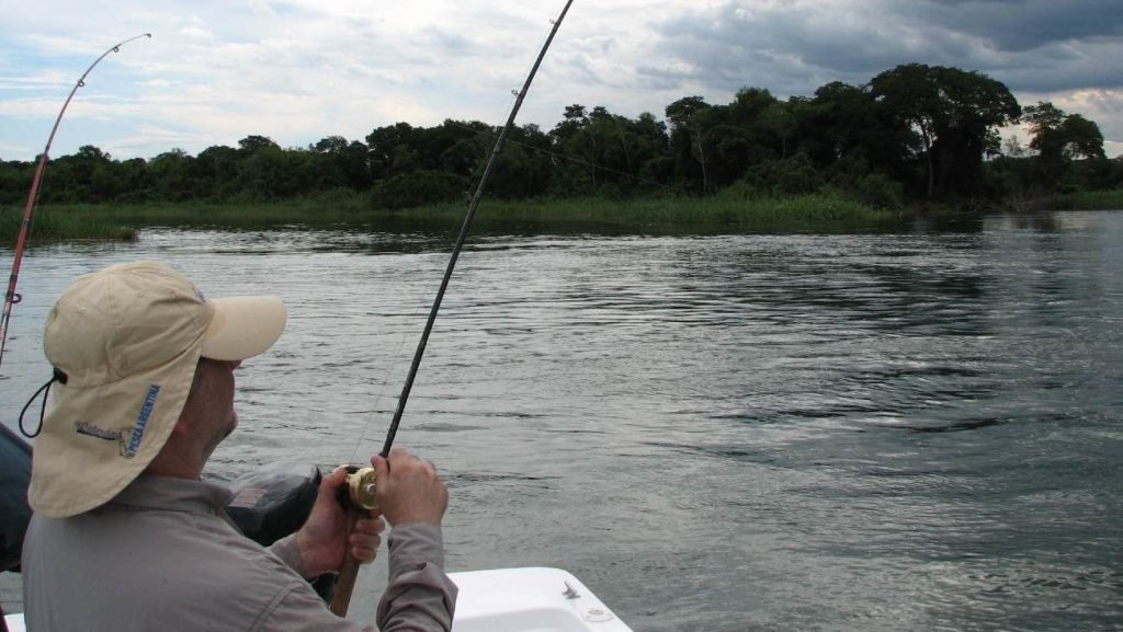 Sport fishing in the Amazon