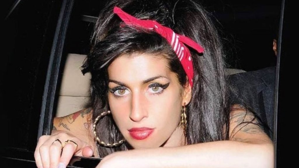 British singer and songwriter Amy Winehouse