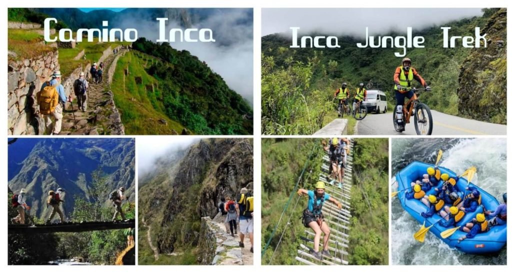 Camino Inca vs Inca Jungle Trek