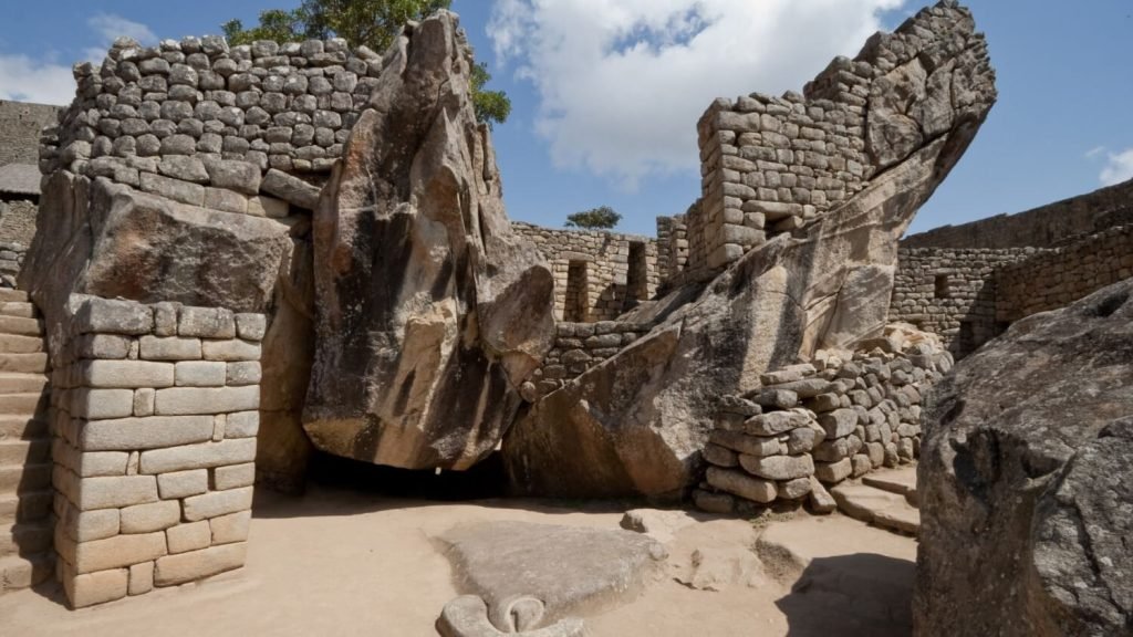 TEMPLE OF THE CONDOR - Machu Picchu