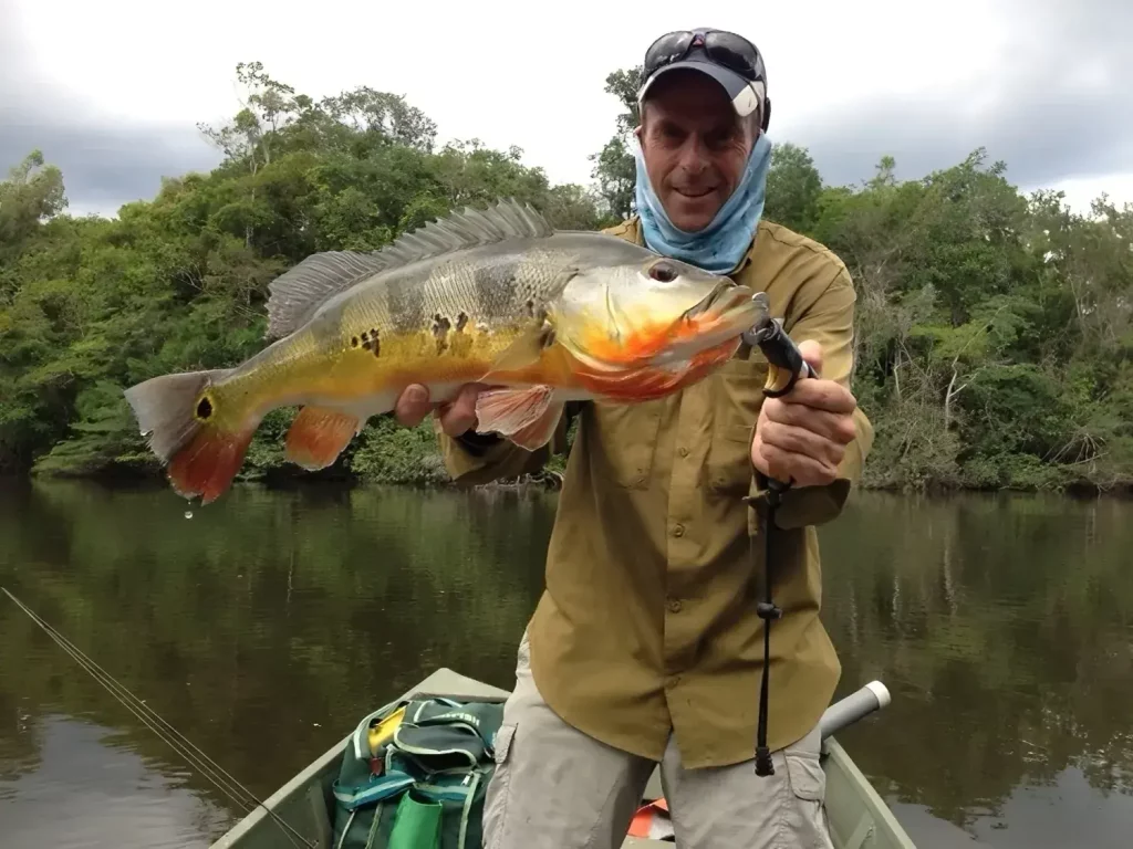 Pesca deportiva en el amazonas