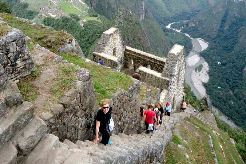Huayna Picchu: The Challenging Stairs of Death