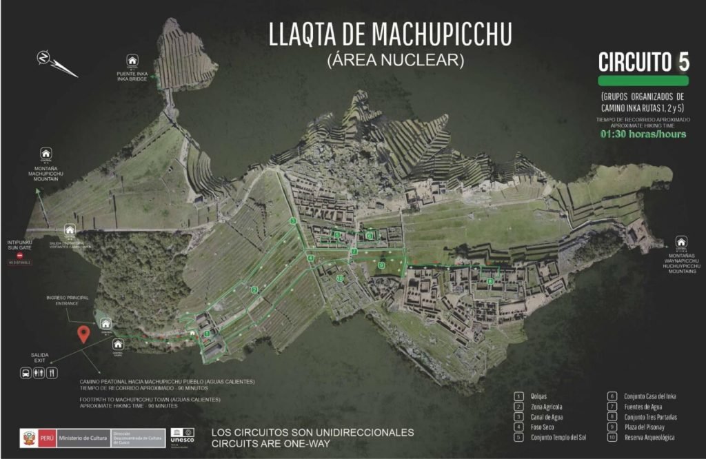 Circuito 5de Machu Picchu