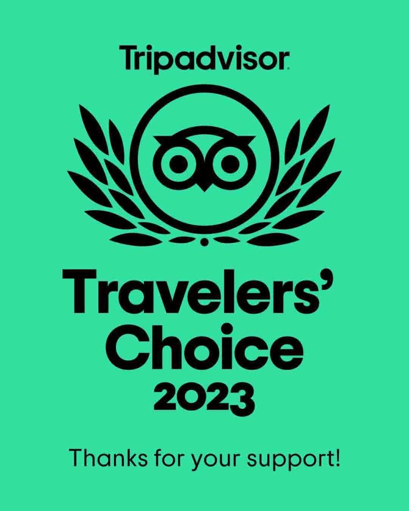Travelers choice 2023 Tripadvisor