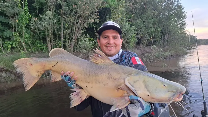 Equipamiento para pesca en la Amazonía