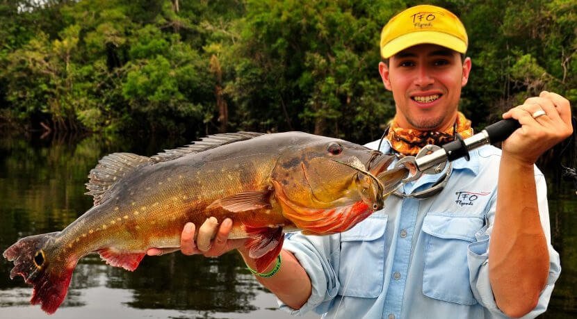 Pesca Deportiva del Tucunaré en Pantanal Mato Grosso