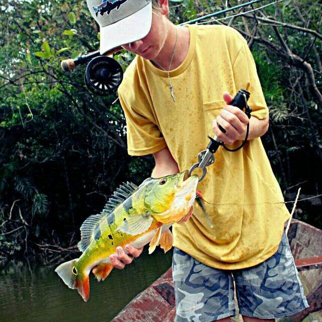 pesca deportiva del Tucunaré en Loreto